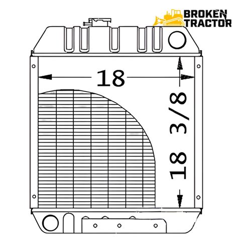 john deere skid steer radiator